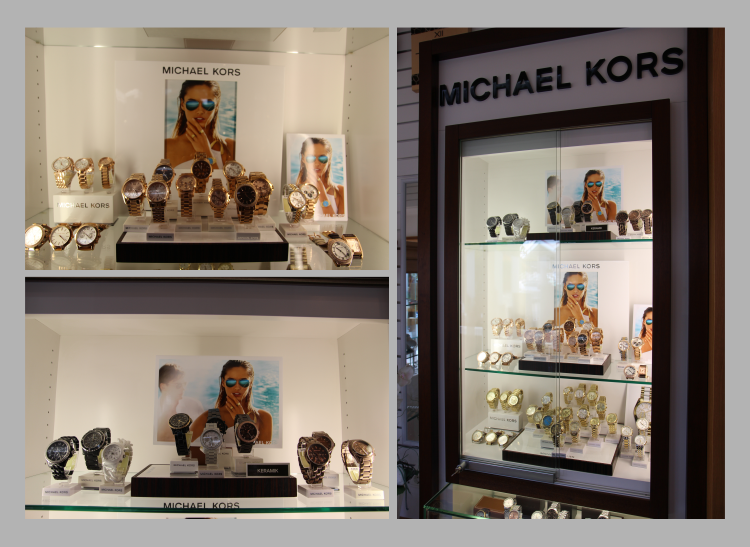 Michael Kors | horloges selectie in de winkel - Oeding an de grens
